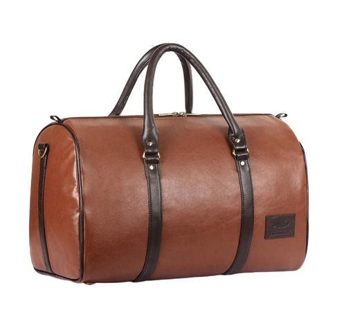 Leather Duffel Bags - Material: Laminated Material