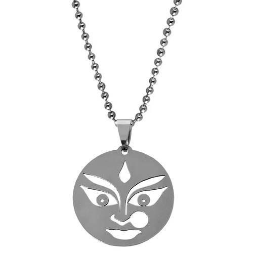 Religious Symbol Stainless Steel Pendant Necklace Chain - Size: Various Sizes Are Available