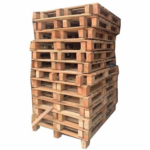 4 Way Wooden Pallet - Color: All