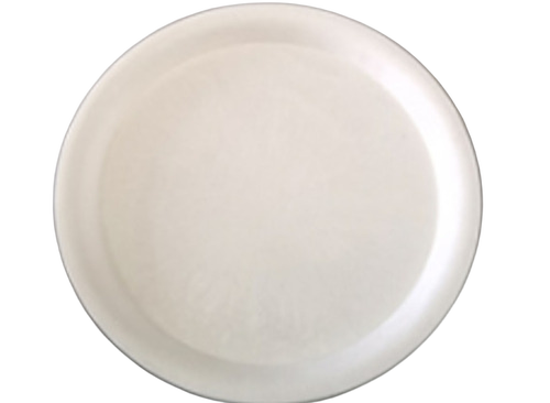Bio-One Corn Starch Plate - Color: Off-White
