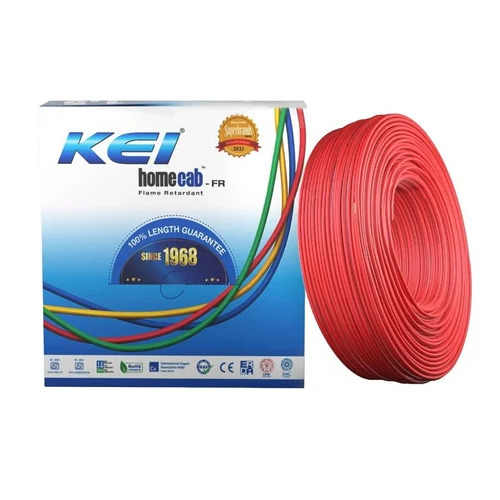 Low Voltage Electrical Cable - Copper Conductor, 90 Meter Roll | PVC Insulation, Optimum Quality, Round Shape, Any Jacket Color