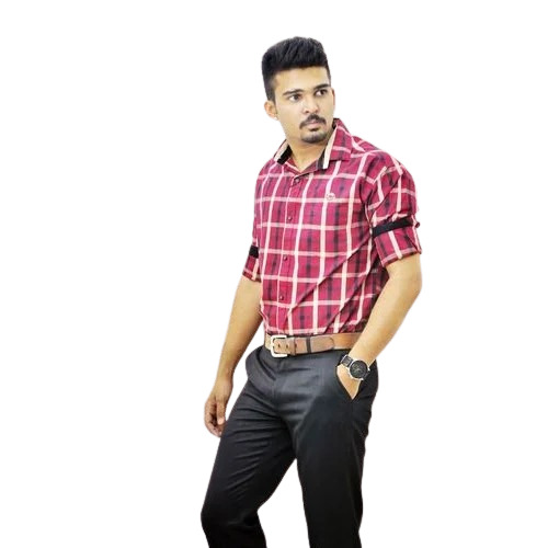 Mens Big Check Shirt