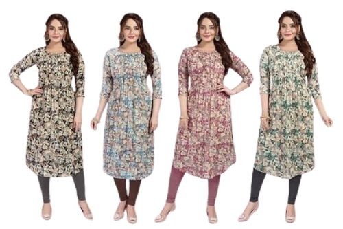 Fancy Kurti - Fabric Type: Crepe