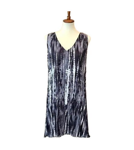 Women Dresses - Satin One Piece, Customized Size, Multicolor, Sleeveless, Printed Pattern | Anti-wrinkle, Breathable, Machine Washable