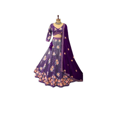 Ghagra Choli - Color: Legend Blue