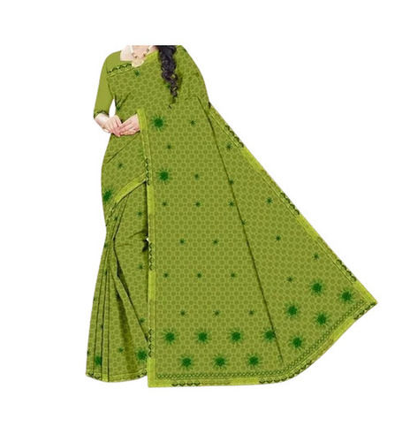 Handloom Sarees - Color: Green