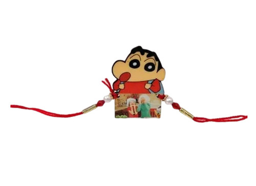 Fancy Kids Rakhi - Solid Eco-Friendly Multi-Color | Durable, Lightweight, Religious Hinduism Theme
