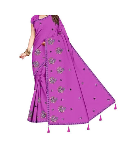 Ladies Sarees - Color: Violet