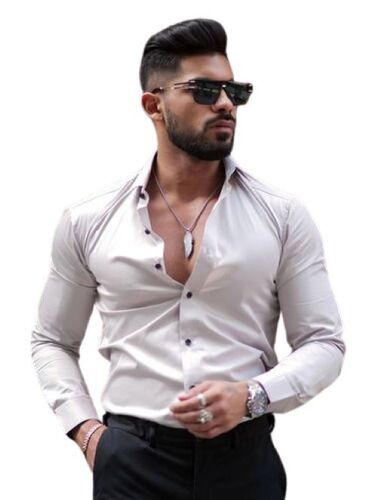 Men's Premium Cotton Plaid Shirt - Standard Collar, Available in Multiple Sizes | Soft Fabric, Full Sleeves, Anti-Wrinkle, Quick Dry, Vibrant Colors, Casual Look