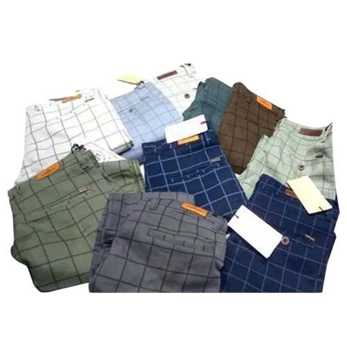 Mens Checked Pant - Premium Cotton, Available in Multiple Sizes (XS-XXL) | Soft, Breathable, Anti-UV, Quick Dry, Non-Toxic, Classic Style, Lightweight, Versatile Wear