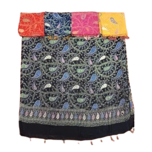 Rayon Dupatta - 100 GSM, 46x2.15 Mtr, Mix Designs & Colors Available | Hand Made, Long Length, Printed Pattern, Daily Use