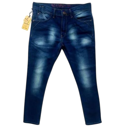 Shaded Denim Jeans - Color: Blue