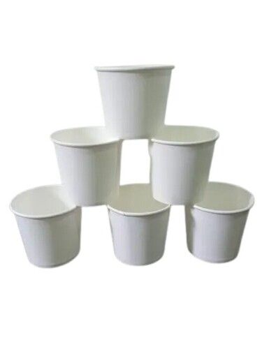 White Paper Cup - Pattern Type: Plain