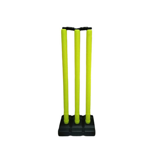 Cricket Stumps - Lightweight Plastic, Standard Size , Water-Resistant and Portable for Children