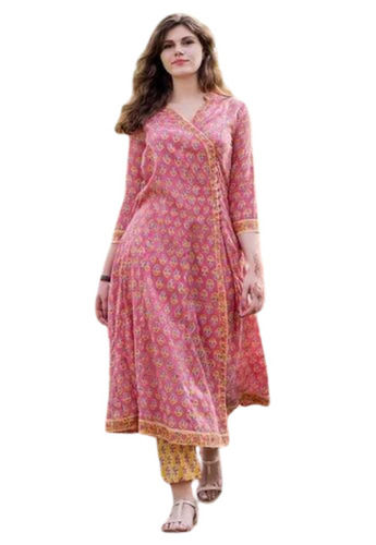 Rayon Kurtis - Decoration Material: Paint