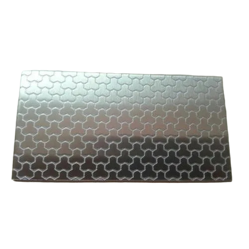 Stainless Steel Honeycomb Pattern Sheets - High Strength Durable Rust-Free | Ideal for Industrial Applications Silver and Grey Finish