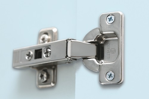 ALPHA310 Softclose Hinges - Durable High Strength & Polished Finish | 95 Degree Speed Adjustable for Door Applications