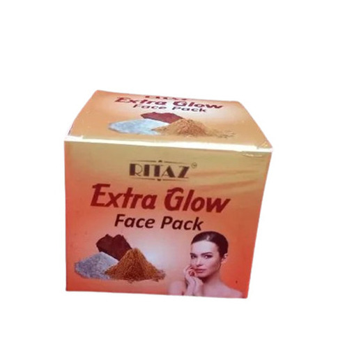 Glow Face Pack - 100% Pure Herbal Powder, 200 Grams Pack for All Skin Types, Safe and Standard Quality Use