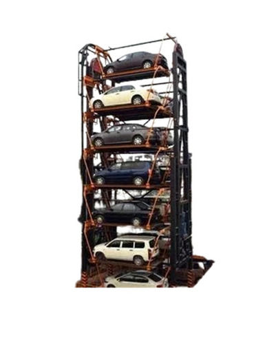 Rotary Parking Lift - Mild Steel, Standard Size, Matte Black | Heavy-duty, Hydraulic Drive, Corrosion Resistant, Easy to Install