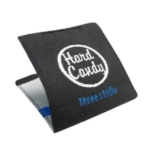Taffeta Woven Labels - Rectangular  Size, Matt Finish, Single Fold | All Colors, Printed Style, Durable Woven Material