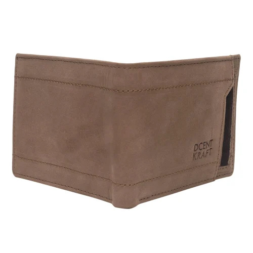 Peach Genuine Leather Wallet - Leather Material, Various Sizes & Colors | Light Weight, Pocket Friendly, Quality Tested for Gifting