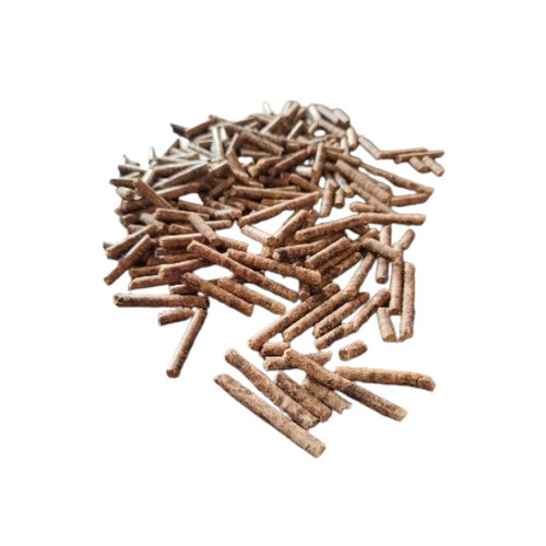 6 mm Sawdust Briquettes - 100% Natural Hardwood, 6mm Size, 1% Ash Content, 4300 Calory Value | Eco-Friendly, Low Smoke Emissions, Sustainable Fuel Solution