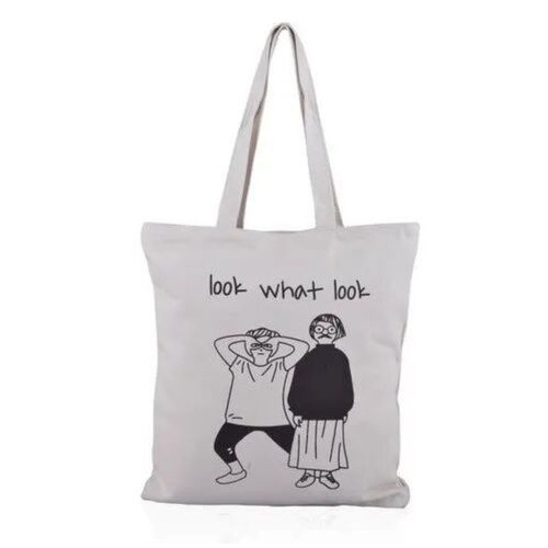 Cotton Canvas Zipper Tote Bags - Lightweight Fiber Spacious Interior Vibrant Floral Design | Durable Material Square Shape Zipper Closure Polyester Lining Stylish Shoulder Bag