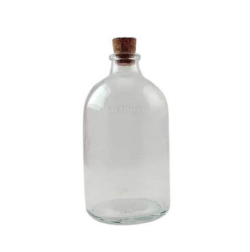 Empty Glass Bottles - Color: Transparent