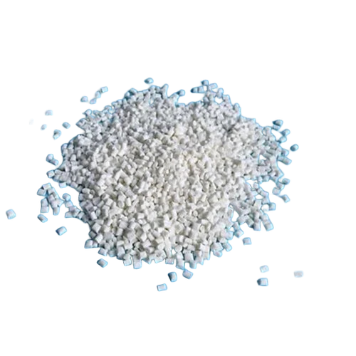 PC Blends Plastic Granules - Industrial Grade White PC Blends Granules | Eco-Friendly Recycled Material for Plastic Industry