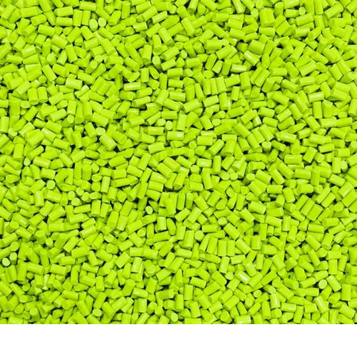 ABS Nimbu Dhani Granules - Light Green | Recycled Eco-Friendly ABS Plastic, Industrial Grade, Ideal for Plastic Industry