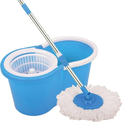 Bucket Mop - Plastic Material, All Size | Mutti Color for Efficient Floor Cleaning
