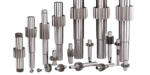 Machine Shaft - Color: Silver