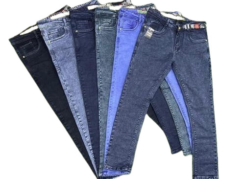 Men's Narrow Fit Denim Jeans Light Weight, Breathable Material