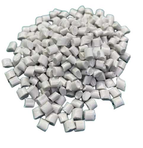 Reprocessed Plastic Granules - PP Industrial Grade, White Color, Eco-Friendly Recycled Material