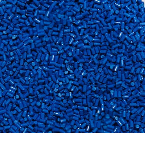 Royal Blue ABS Granules - Recycled, Eco-Friendly ABS Plastic for Plastic Industry | Industrial Grade, High-Quality Material