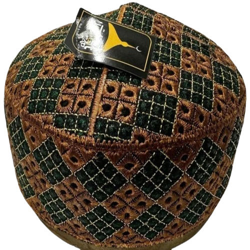 Men Round Muslim Cap - Age Group: Adult