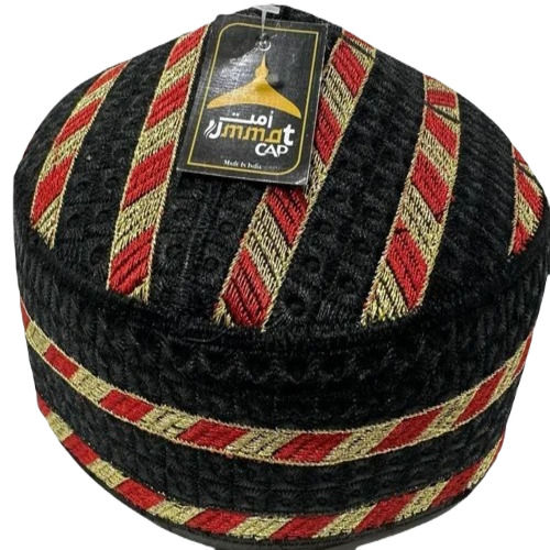 Striped Muslim Cap - Age Group: Adult