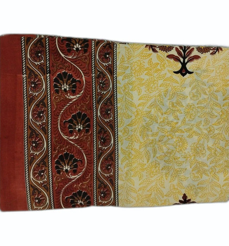 Cotton Printed Bed Sheet - Light Weight, Wear and Tear Resistance Fabric | Various Colors, Perfect for Gifting, True Value for Money