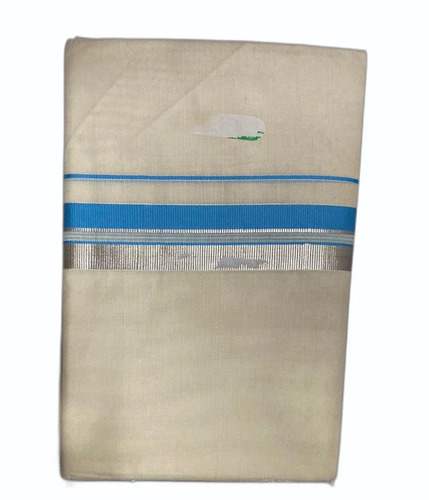 Men White Cotton Dhoti - Light Weight, Comfortable Fit | Wrinkle Free Fabric Ideal for Any Season, Perfect Gift Choice for Males