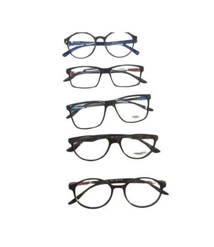 Optical Spectacle - Glass Lenses, Standard Size, Multicolor Frame , Water, Crack, Scratch Resistance, Breathable, Lightweight
