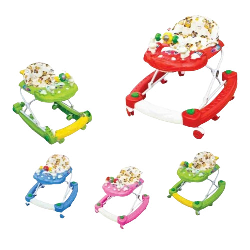 Baby Walker - Premium Optimum Quality Multicolor Plastic Design for Four to Twelve Months Baby Care