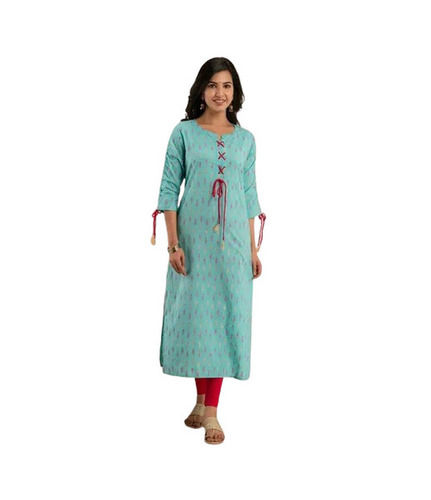 Casual Ladies Kurtis - Color: Sky Blue