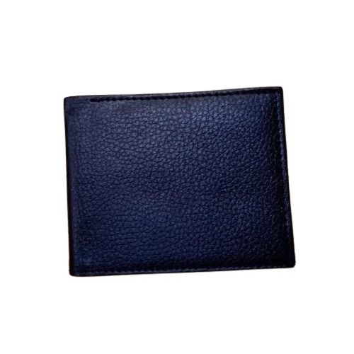 Black Leather Wallet - Design: Attractive
