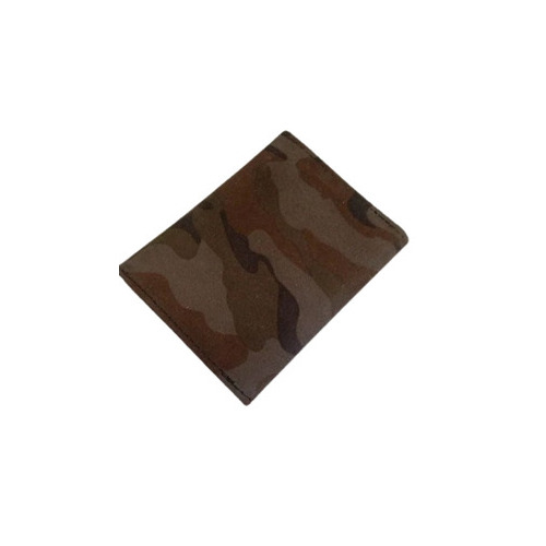 Camo Gents Wallets - Durable & Comfortable, Brown Color with Fine Finishing | Zipper Closure, Attractive Design, Standard Folded Size