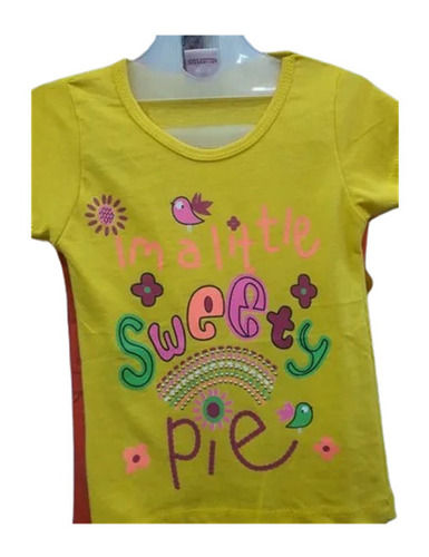 Girls T Shirts - Decoration Material: Beads