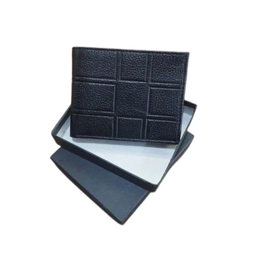 Leather Men Wallet - 7 Card Slots Zipper Closure Attractive Black Design | Durable Comfortable Fine Finishing Very Good Quality
