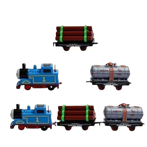 Train Toys - Premium Quality Plastic Seating for 2 Children Rectangular Shape Multicolor Fun for Ages 3-10 Yrs