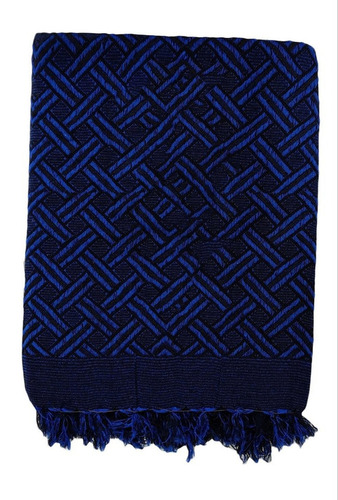 Blue Solapur Chaddar - Feature: Shrink Resistant