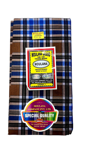 Checked Cotton Lungi For Mens - Color: Comes In Various Colors