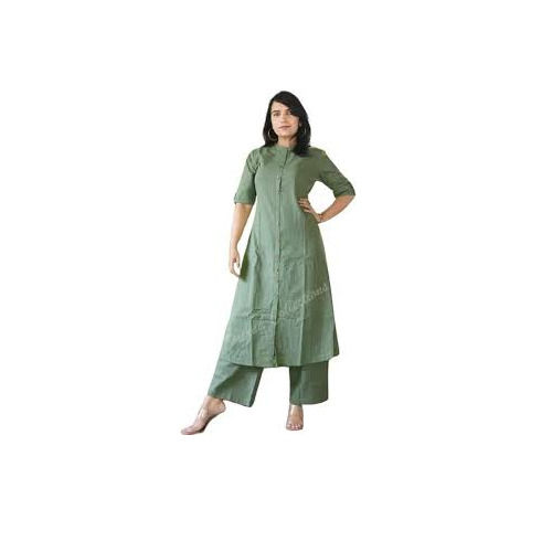 Green Long Kurti